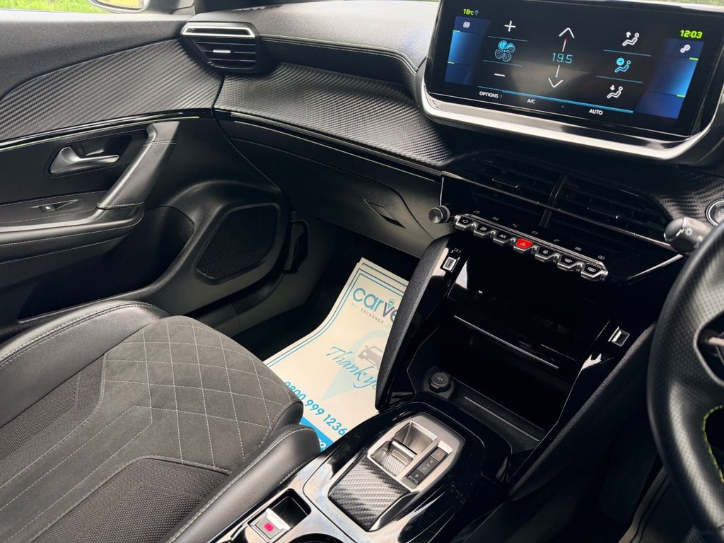 USED 2023 23 PEUGEOT E-2008 50kWh GT Premium SUV 5dr Electric Auto (7kW Charger) (136 ps) 1 Owner|SatNav|Camera|Apple CarPlay/Android Auto|Cruise|