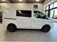 USED 2022 72 FORD TRANSIT CUSTOM 2.0 300 EcoBlue Limited Crew Van Double Cab 5dr Diesel Auto L1 H1 Euro 6 (s/s) (170 ps) 