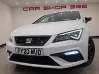 USED 2020 20 SEAT LEON 2.0 TDI FR Black Edition Hatchback 5dr Diesel DSG Euro 6 (s/s) (150 ps) 