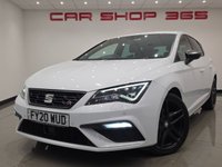 USED 2020 20 SEAT LEON 2.0 TDI FR Black Edition Hatchback 5dr Diesel DSG Euro 6 (s/s) (150 ps) 
