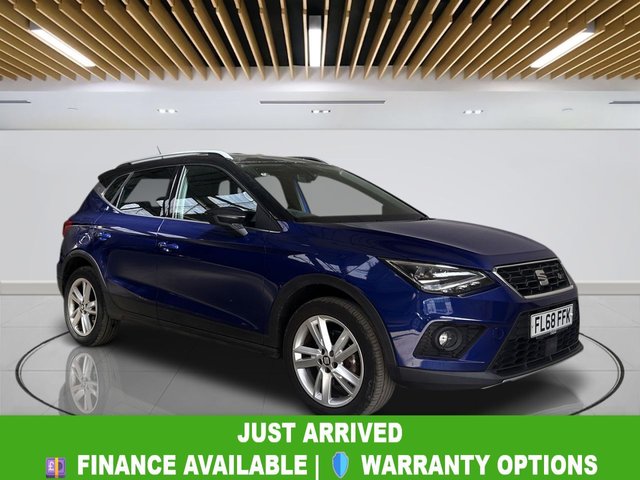 2018 68 SEAT ARONA 1.0 TSI GPF FR SUV 5dr Petrol Manual Euro 6 (s/s) (115 ps) Bluetooth | Central Locking