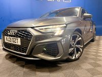 USED 2021 21 AUDI A3 1.5 TFSI 35 S line Sportback 5dr Petrol S Tronic Euro 6 (s/s) (150 ps) 