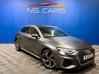 USED 2021 21 AUDI A3 1.5 TFSI 35 S line Sportback 5dr Petrol S Tronic Euro 6 (s/s) (150 ps) 