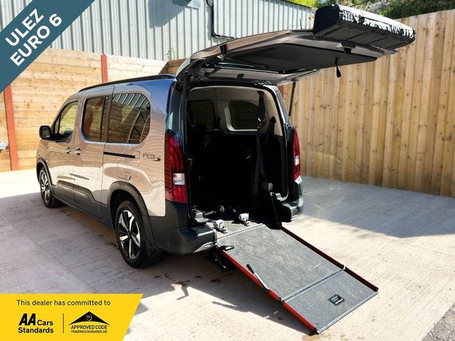 View our Peugeot Rifter L2 LWB 5 Seat Auto Wheelchair Accessible Disabled Access Vehicle WAV