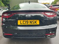 USED 2019 11 KIA STINGER 2.2 CRDi GT-Line Gran Turismo 5dr Diesel Auto Euro 6 (s/s) (197 bhp) NAV + CARPLAY + RED LEATHER HEATED SEATS + STEERING + CRUISE