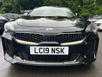USED 2019 11 KIA STINGER 2.2 CRDi GT-Line Gran Turismo 5dr Diesel Auto Euro 6 (s/s) (197 bhp) NAV + CARPLAY + RED LEATHER HEATED SEATS + STEERING + CRUISE