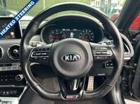 USED 2019 11 KIA STINGER 2.2 CRDi GT-Line Gran Turismo 5dr Diesel Auto Euro 6 (s/s) (197 bhp) NAV + CARPLAY + RED LEATHER HEATED SEATS + STEERING + CRUISE