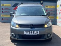 USED 2014 64 VOLKSWAGEN CADDY MAXI LIFE 2.0 TDI MPV 5dr Diesel DSG Euro 5 (140 ps) AUTO, 7 SEATER,NO VAT!!!!