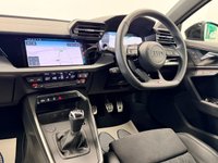USED 2022 22 AUDI A3 SPORTBACK 1.5 TFSI 35 S-LINE EDITION 1 FIVE DOOR 150 BHP + SAT NAV + ELEC HEATED SEATS SIX MONTH WARRANTY APRIL 2027 MOT