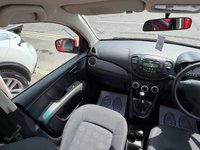USED 2009 59 HYUNDAI I10 1.2 Comfort Hatchback 5dr Petrol Manual Euro 4 (77 bhp) IDEAL NEW DRIVER CAR + SERVICE HISTORY + FRESH SERVICE + NEW MOT + CHEAP AND ECO TO RUN + AVERAGE 56 MPG + &pound;35 ROAD TAX + INSURANCE GROUP 11 + SOLID RED COLOUR + SPEC INCLUDES ALLOY WHEELS, FRONT FOGLIGHTS, CLOTH INTERIOR, REMOTE LOCKING, ELECTRIC WINDOWS, A/C, CD/ RADIO/ AUX + 3 MONTHS WARRANTY + 12 MONTHS AA BREAKDOWN COVER INCLUDED