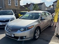 USED 2009 S HONDA ACCORD 2.2 i-DTEC EX Saloon 4dr Diesel Auto Euro 5 (150 ps) NICE LOW MILEAGE AUTOMATIC ACCORD + SERVICE HISTORY + FRESH SERVICE + NEW MOT + CLEAN CONDITION THROUGHOUT + METALLIC SILVER COLOUR + SPEC INCLUDES FRONT AND REAR PARKING SESNORS, ALLOY WHEELS, FRONT FOGLIGHTS, LEATHER INTERIOR, ELECTRIC SEATS, ELECTRIC WINDOWS AND MIRRORS, DUAL CLIMATE CONTROL, A/C, SATNAV, SUNROOF, MULTIFUNCTION STEERING WHEEL + 3 MONTHS WARRANTY + 12 MONTHS AA BREAKDOWN COVER INCLUDED