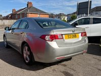 USED 2009 S HONDA ACCORD 2.2 i-DTEC EX Saloon 4dr Diesel Auto Euro 5 (150 ps) NICE LOW MILEAGE AUTOMATIC ACCORD + SERVICE HISTORY + FRESH SERVICE + NEW MOT + CLEAN CONDITION THROUGHOUT + METALLIC SILVER COLOUR + SPEC INCLUDES FRONT AND REAR PARKING SESNORS, ALLOY WHEELS, FRONT FOGLIGHTS, LEATHER INTERIOR, ELECTRIC SEATS, ELECTRIC WINDOWS AND MIRRORS, DUAL CLIMATE CONTROL, A/C, SATNAV, SUNROOF, MULTIFUNCTION STEERING WHEEL + 3 MONTHS WARRANTY + 12 MONTHS AA BREAKDOWN COVER INCLUDED