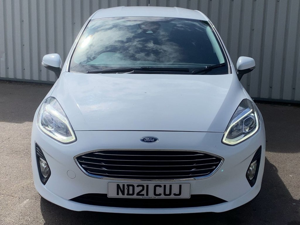 USED 2021 21 FORD FIESTA 1.0T EcoBoost MHEV Titanium Hatchback 5dr Petrol Manual Euro 6 (s/s) (125 ps) SAT NAV+CARPLAY+R/SENSORS+FSH