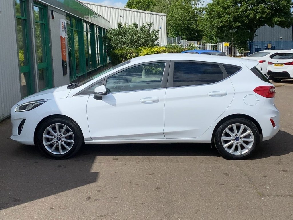 USED 2021 21 FORD FIESTA 1.0T EcoBoost MHEV Titanium Hatchback 5dr Petrol Manual Euro 6 (s/s) (125 ps) SAT NAV+CARPLAY+R/SENSORS+FSH