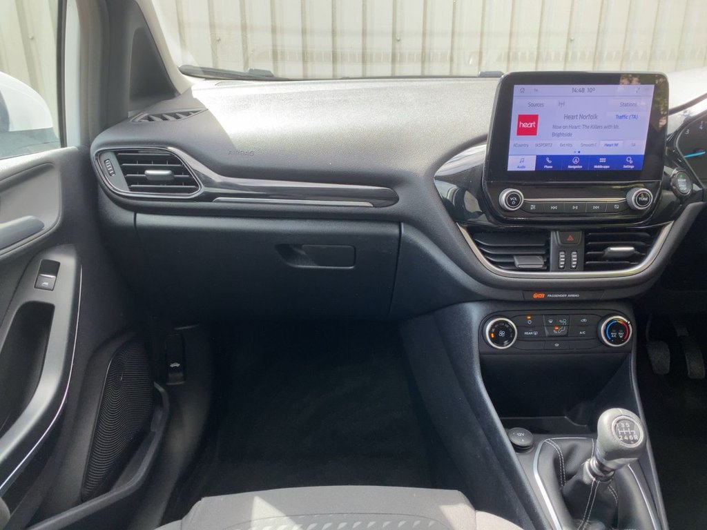 USED 2021 21 FORD FIESTA 1.0T EcoBoost MHEV Titanium Hatchback 5dr Petrol Manual Euro 6 (s/s) (125 ps) SAT NAV+CARPLAY+R/SENSORS+FSH