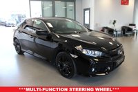USED 2019 68 HONDA CIVIC 1.0 VTEC Turbo SR Hatchback 5dr Petrol Manual Euro 6 (s/s) (126 ps) ***SAT NAV***APPLE CAR PLAY***AUTO ANDROID***FRONT & REAR PARKING AID***REVERSE PARK CAMERA***AUTO LIGHTS***LANE DEPARTURE***BLUETOOTH HANDS FREE***ELECTRIC FOLDING DOOR MIRRORS***VOICE CONTROL***DIGITAL DASH***