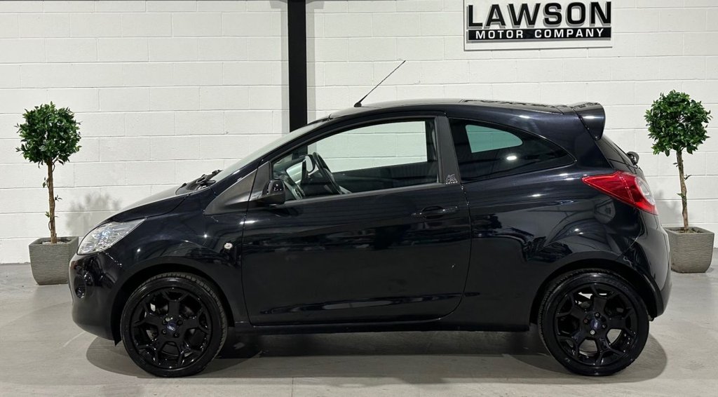 USED 2016 16 FORD KA 1.2 Zetec Black Edition Hatchback 3dr Petrol Manual Euro 6 (s/s) (69 ps) 