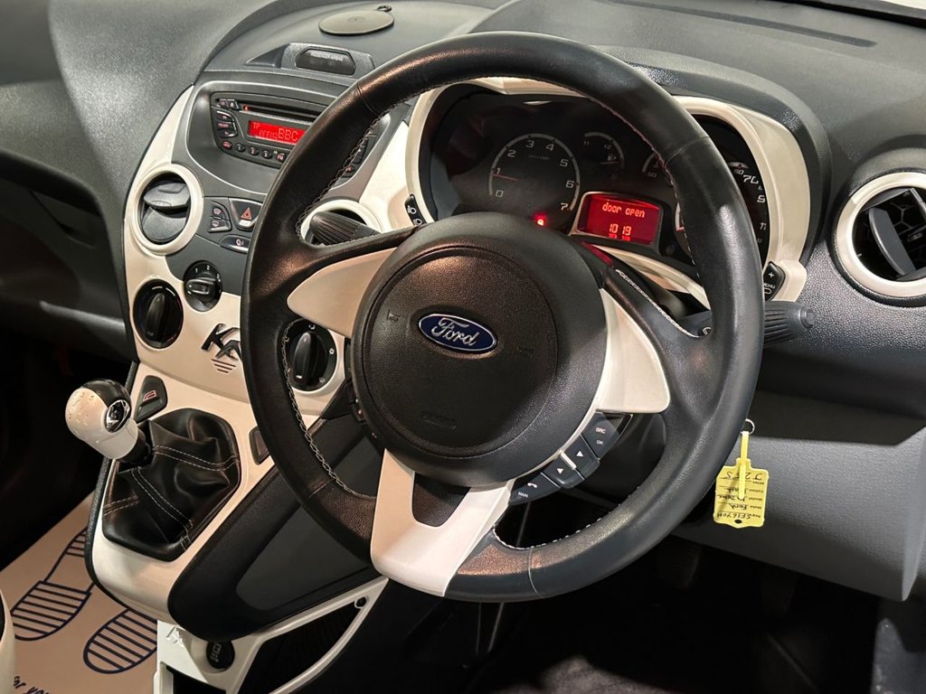 USED 2016 16 FORD KA 1.2 Zetec Black Edition Hatchback 3dr Petrol Manual Euro 6 (s/s) (69 ps) 