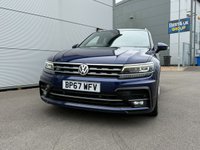 USED 2018 67 VOLKSWAGEN TIGUAN 2.0 TDI R-Line SUV 5dr Diesel DSG Euro 6 (s/s) (150 ps) OPENABLE PANARAMIC SUNROOF