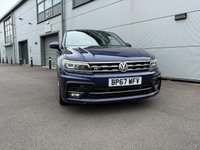 USED 2018 67 VOLKSWAGEN TIGUAN 2.0 TDI R-Line SUV 5dr Diesel DSG Euro 6 (s/s) (150 ps) OPENABLE PANARAMIC SUNROOF