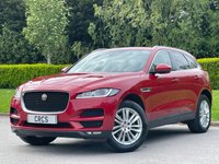 USED 2018 67 JAGUAR F-PACE 2.0 D180 Portfolio SUV 5dr Diesel Auto AWD Euro 6 (s/s) (180 ps) 2 KEYS  + FULL SERVICE HISTORY