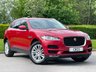 USED 2018 67 JAGUAR F-PACE 2.0 D180 Portfolio SUV 5dr Diesel Auto AWD Euro 6 (s/s) (180 ps) 2 KEYS  + FULL SERVICE HISTORY
