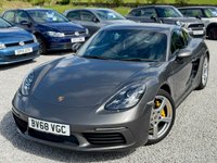 USED 2018 68 PORSCHE 718 CAYMAN 2.0T Coupe GPF 2dr Petrol PDK Euro 6 (s/s) (300 ps) 