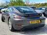 USED 2018 68 PORSCHE 718 CAYMAN 2.0T Coupe GPF 2dr Petrol PDK Euro 6 (s/s) (300 ps) 