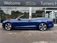 USED 2017 17 AUDI A5 CABRIOLET 2.0 TFSI S line Convertible 2dr Petrol S Tronic quattro Euro 6 (s/s) (252 ps) A BEAUTIFUL EXAMPLE THROUGHOUT