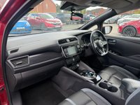 USED 2018 68 NISSAN LEAF 40kWh Tekna Hatchback 5dr Electric Auto (150 ps) 360 CAMERAS + HEATED WHEEL