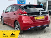 USED 2018 68 NISSAN LEAF 40kWh Tekna Hatchback 5dr Electric Auto (150 ps) 360 CAMERAS + HEATED WHEEL