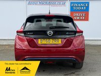 USED 2018 68 NISSAN LEAF 40kWh Tekna Hatchback 5dr Electric Auto (150 ps) 360 CAMERAS + HEATED WHEEL