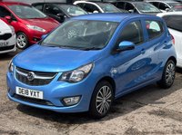 USED 2018 18 VAUXHALL VIVA 1.0i SE Hatchback 5dr Petrol Manual Euro 6 (a/c) (73 ps) LOW MILES 11K + CRUISE + FSH + LOW INSURANCE + AC