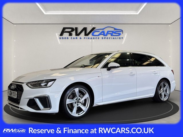 View our Audi A4 Avant 2.0 TFSI 40 S line Estate 5dr Petrol S Tronic Euro 6 (s/s) (204 ps)