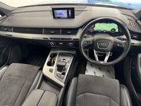 USED 2019 19 AUDI Q7 3.0 TDI V6 45 S line SUV 5dr Diesel Tiptronic quattro Euro 6 (s/s) (231 ps) BLACK DAKOTA LEATHER, SATELLITE NAVIGATION, CLIMATE CONTROL, ALLOY WHEELS, AUTO HOLD, ELECTRIC FOLDING MIRRORS, MULTI FUNCTION STEERING WHEEL, CRUISE CONTROL, ELECTRIC FRONT SEATS, FRONT & REAR PARKING SENSORS, RAIN SENSOR, DIGITAL COCKPIT, APPLE CARPLAY, BLUETOOTH, MATRIX LED LIGHTS,  DAB