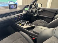 USED 2019 19 AUDI Q7 3.0 TDI V6 45 S line SUV 5dr Diesel Tiptronic quattro Euro 6 (s/s) (231 ps) BLACK DAKOTA LEATHER, SATELLITE NAVIGATION, CLIMATE CONTROL, ALLOY WHEELS, AUTO HOLD, ELECTRIC FOLDING MIRRORS, MULTI FUNCTION STEERING WHEEL, CRUISE CONTROL, ELECTRIC FRONT SEATS, FRONT & REAR PARKING SENSORS, RAIN SENSOR, DIGITAL COCKPIT, APPLE CARPLAY, BLUETOOTH, MATRIX LED LIGHTS,  DAB