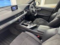 USED 2019 19 AUDI Q7 3.0 TDI V6 45 S line SUV 5dr Diesel Tiptronic quattro Euro 6 (s/s) (231 ps) BLACK DAKOTA LEATHER, SATELLITE NAVIGATION, CLIMATE CONTROL, ALLOY WHEELS, AUTO HOLD, ELECTRIC FOLDING MIRRORS, MULTI FUNCTION STEERING WHEEL, CRUISE CONTROL, ELECTRIC FRONT SEATS, FRONT & REAR PARKING SENSORS, RAIN SENSOR, DIGITAL COCKPIT, APPLE CARPLAY, BLUETOOTH, MATRIX LED LIGHTS,  DAB