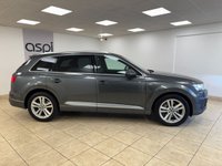 USED 2019 19 AUDI Q7 3.0 TDI V6 45 S line SUV 5dr Diesel Tiptronic quattro Euro 6 (s/s) (231 ps) BLACK DAKOTA LEATHER, SATELLITE NAVIGATION, CLIMATE CONTROL, ALLOY WHEELS, AUTO HOLD, ELECTRIC FOLDING MIRRORS, MULTI FUNCTION STEERING WHEEL, CRUISE CONTROL, ELECTRIC FRONT SEATS, FRONT & REAR PARKING SENSORS, RAIN SENSOR, DIGITAL COCKPIT, APPLE CARPLAY, BLUETOOTH, MATRIX LED LIGHTS,  DAB