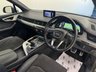 USED 2019 19 AUDI Q7 3.0 TDI V6 45 S line SUV 5dr Diesel Tiptronic quattro Euro 6 (s/s) (231 ps) BLACK DAKOTA LEATHER, SATELLITE NAVIGATION, CLIMATE CONTROL, ALLOY WHEELS, AUTO HOLD, ELECTRIC FOLDING MIRRORS, MULTI FUNCTION STEERING WHEEL, CRUISE CONTROL, ELECTRIC FRONT SEATS, FRONT & REAR PARKING SENSORS, RAIN SENSOR, DIGITAL COCKPIT, APPLE CARPLAY, BLUETOOTH, MATRIX LED LIGHTS,  DAB