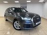 USED 2019 19 AUDI Q7 3.0 TDI V6 45 S line SUV 5dr Diesel Tiptronic quattro Euro 6 (s/s) (231 ps) BLACK DAKOTA LEATHER, SATELLITE NAVIGATION, CLIMATE CONTROL, ALLOY WHEELS, AUTO HOLD, ELECTRIC FOLDING MIRRORS, MULTI FUNCTION STEERING WHEEL, CRUISE CONTROL, ELECTRIC FRONT SEATS, FRONT & REAR PARKING SENSORS, RAIN SENSOR, DIGITAL COCKPIT, APPLE CARPLAY, BLUETOOTH, MATRIX LED LIGHTS,  DAB