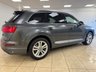 USED 2019 19 AUDI Q7 3.0 TDI V6 45 S line SUV 5dr Diesel Tiptronic quattro Euro 6 (s/s) (231 ps) BLACK DAKOTA LEATHER, SATELLITE NAVIGATION, CLIMATE CONTROL, ALLOY WHEELS, AUTO HOLD, ELECTRIC FOLDING MIRRORS, MULTI FUNCTION STEERING WHEEL, CRUISE CONTROL, ELECTRIC FRONT SEATS, FRONT & REAR PARKING SENSORS, RAIN SENSOR, DIGITAL COCKPIT, APPLE CARPLAY, BLUETOOTH, MATRIX LED LIGHTS,  DAB