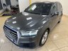 USED 2019 19 AUDI Q7 3.0 TDI V6 45 S line SUV 5dr Diesel Tiptronic quattro Euro 6 (s/s) (231 ps) BLACK DAKOTA LEATHER, SATELLITE NAVIGATION, CLIMATE CONTROL, ALLOY WHEELS, AUTO HOLD, ELECTRIC FOLDING MIRRORS, MULTI FUNCTION STEERING WHEEL, CRUISE CONTROL, ELECTRIC FRONT SEATS, FRONT & REAR PARKING SENSORS, RAIN SENSOR, DIGITAL COCKPIT, APPLE CARPLAY, BLUETOOTH, MATRIX LED LIGHTS,  DAB