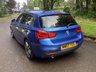 USED 2018 67 BMW 1 SERIES 1.5 116d M Sport Hatchback 5dr Diesel Manual Euro 6 (s/s) (116 ps) ESTORIL BLUE-CLOTH ALCANTARA-BLUETOOTH-SAT NAV-PARKING AID