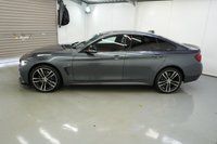 USED 2020 69 BMW 4 SERIES GRAN COUPE 2.0 420d M Sport Hatchback 5dr Diesel Auto xDrive Euro 6 (s/s) (190 ps) Mineral Grey / Red Leather