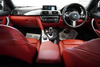 USED 2020 69 BMW 4 SERIES GRAN COUPE 2.0 420d M Sport Hatchback 5dr Diesel Auto xDrive Euro 6 (s/s) (190 ps) Mineral Grey / Red Leather