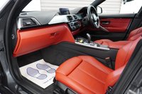 USED 2020 69 BMW 4 SERIES GRAN COUPE 2.0 420d M Sport Hatchback 5dr Diesel Auto xDrive Euro 6 (s/s) (190 ps) Mineral Grey / Red Leather