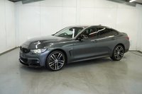 USED 2020 69 BMW 4 SERIES GRAN COUPE 2.0 420d M Sport Hatchback 5dr Diesel Auto xDrive Euro 6 (s/s) (190 ps) Mineral Grey / Red Leather