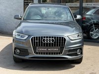 USED 2014 64 AUDI Q3 S-LINE 2.0 TFSI 170PS QUATTRO 6 SPEED MANUAL 4WD 4X4 SUV QUATTRO 4WD * FULL SERVICE HISTORY * FRONT & REAR PARK AID * CRUISE * CLIMATE