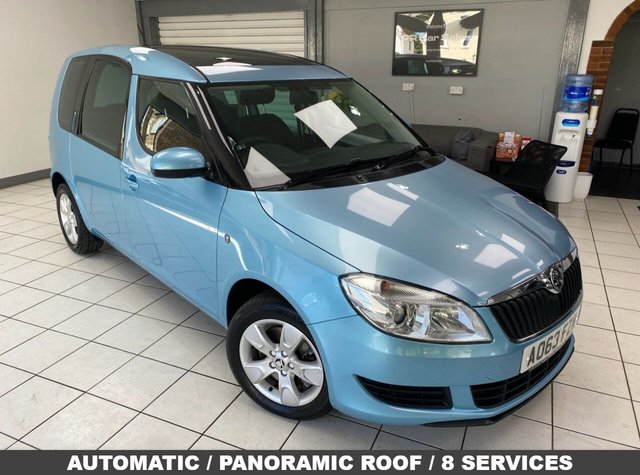 View our Skoda Roomster 1.2 TSI SE MPV 5dr Petrol DSG Euro 5 (105 ps)