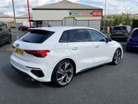 USED 2023 73 AUDI S3 2.0 TFSI Black Edition Sportback 5dr Petrol S Tronic quattro Euro 6 (s/s) (310 ps) 